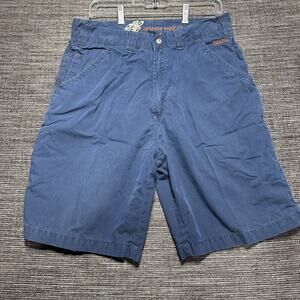 Tavarua Surf Co. Board Shorts Men's Size 34 Blue Nylon Y2K Pockets